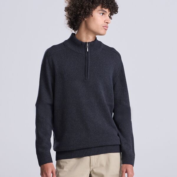 Ecologie Unisex Wakhan Zip Neck Regen Sweater Thumbnail